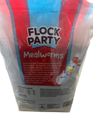 Flock Party, Mealworm Poultry Treats, 30oz - Freeman Liquidators - [product_description] - Mealworms