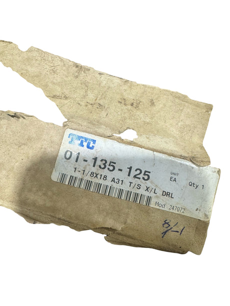 TTC, 01-135-125, 1-1/8" Size, 4MT 118° High Speed, Steel Taper Shank Drill - Freeman Liquidators - [product_description] - 