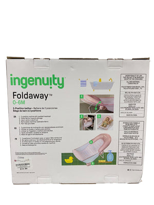 Ingenuity, Foldaway, 2-Position, Baby Bath Seat, 0-6 Months - Freeman Liquidators - [product_description] - BABY BATHER