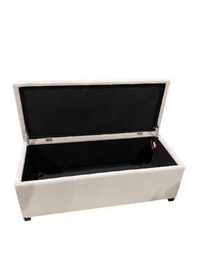 Enchanted Home, Nested Bench, Fabric, Light Pink Chanel, 48x20x18, STORE PICKUP ONLY - Freeman Liquidators - [product_description] - FURNITURE