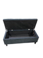 Enchanted Home, Nested Bench, Fabric, Black Chanel, 42x17x17, STORE PICKUP ONLY - Freeman Liquidators - [product_description] - FURNITURE