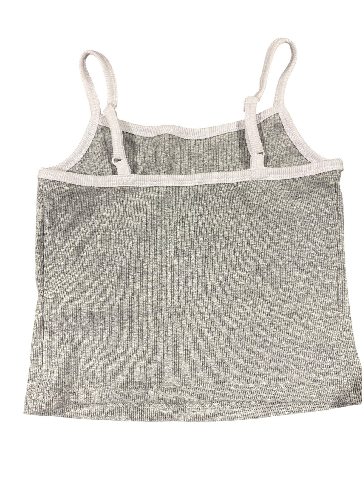 No Boundaries, Juniors, Cropped, Rib Cami, Grey - Freeman Liquidators - [product_description] - Women's Clothing