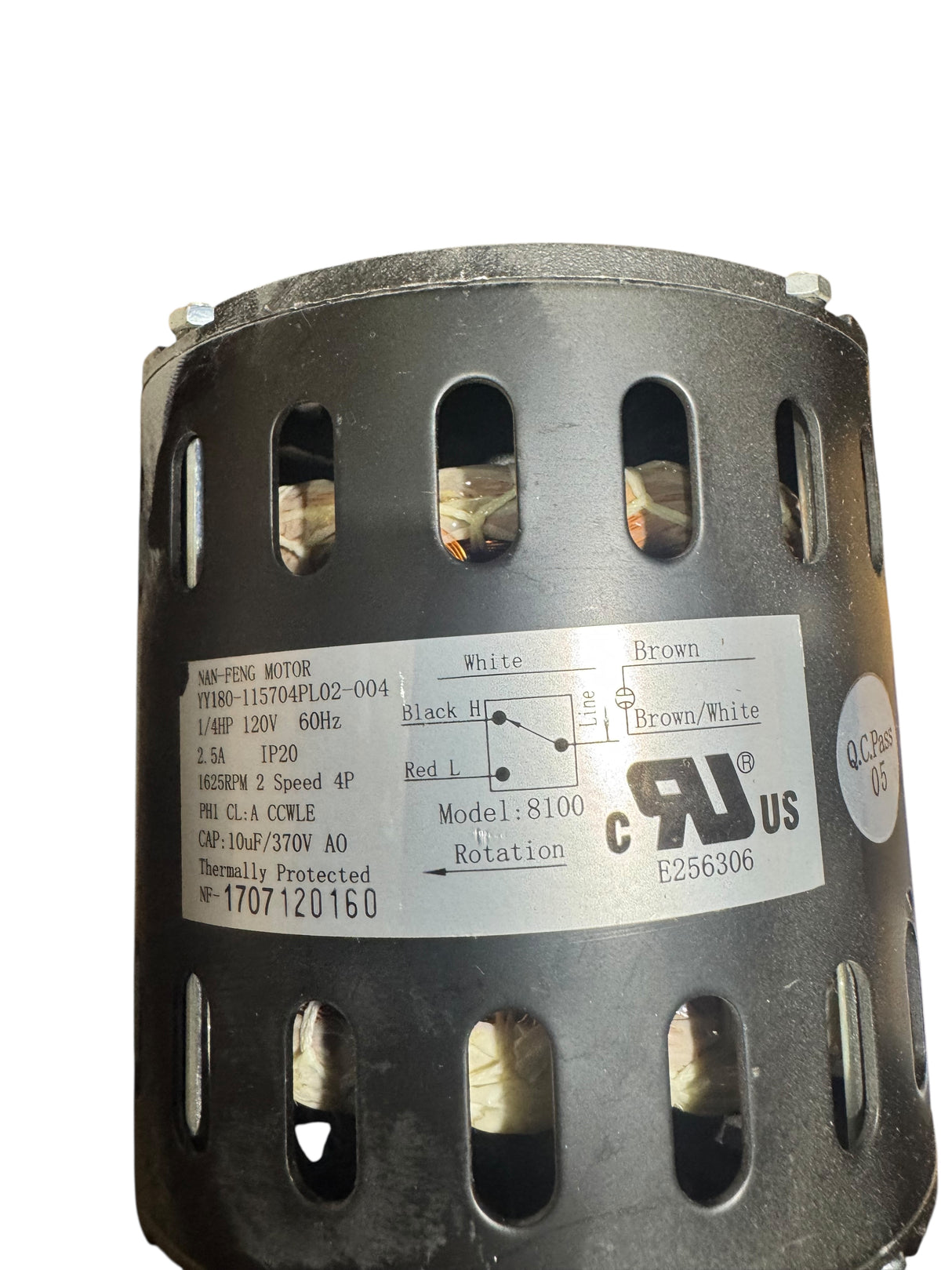 First Company, 8100 Fan Motor, E256306, W/ Housing Assembly - Freeman Liquidators - [product_description] - Fan Motors