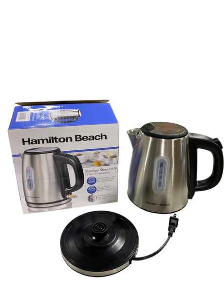 Hamilton Beach, Electric, Stainless Steel, Kettle, 40852 - Freeman Liquidators - [product_description] - electric kettle