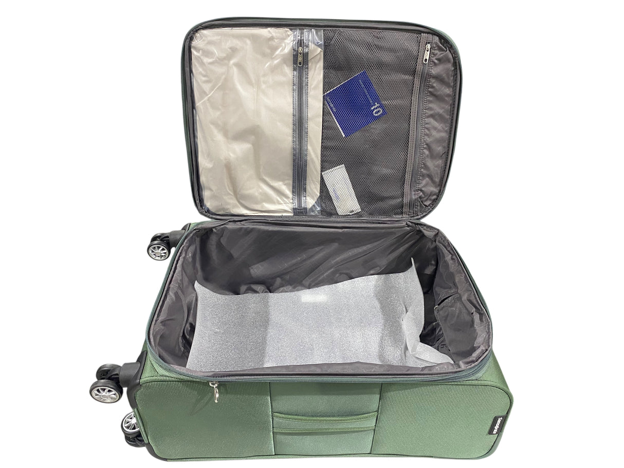 Samsonite, Luggage, Domestic, 25", Spinner Wheels, Sage