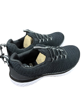 Athletic Works, Women's, Bungee, Slip On, Sneakers, Black, Size 6.5 - Women's Shoes - Freeman Liquidators - [product_description]