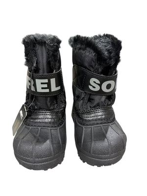 Sorel, Toddler, Snow, Commander Boot, Black