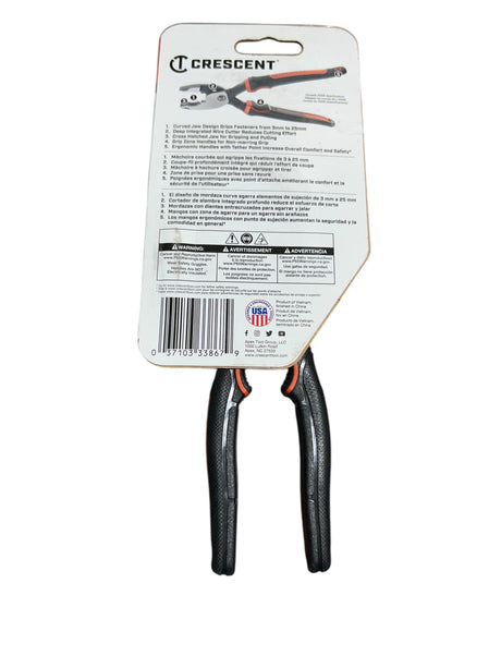 Crescent, 6" Slip Joint Plier, Cushion Grip, HTZ26CG - Image 2