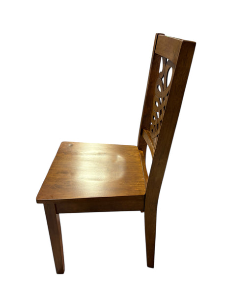 Baxton Studio, Gervais, Dining Chair, Walnut, STORE PICKUP ONLY
