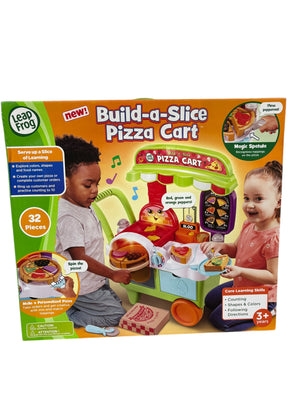 Leap Frog, Build a Slice, Pizza Cart, Ages 3-6