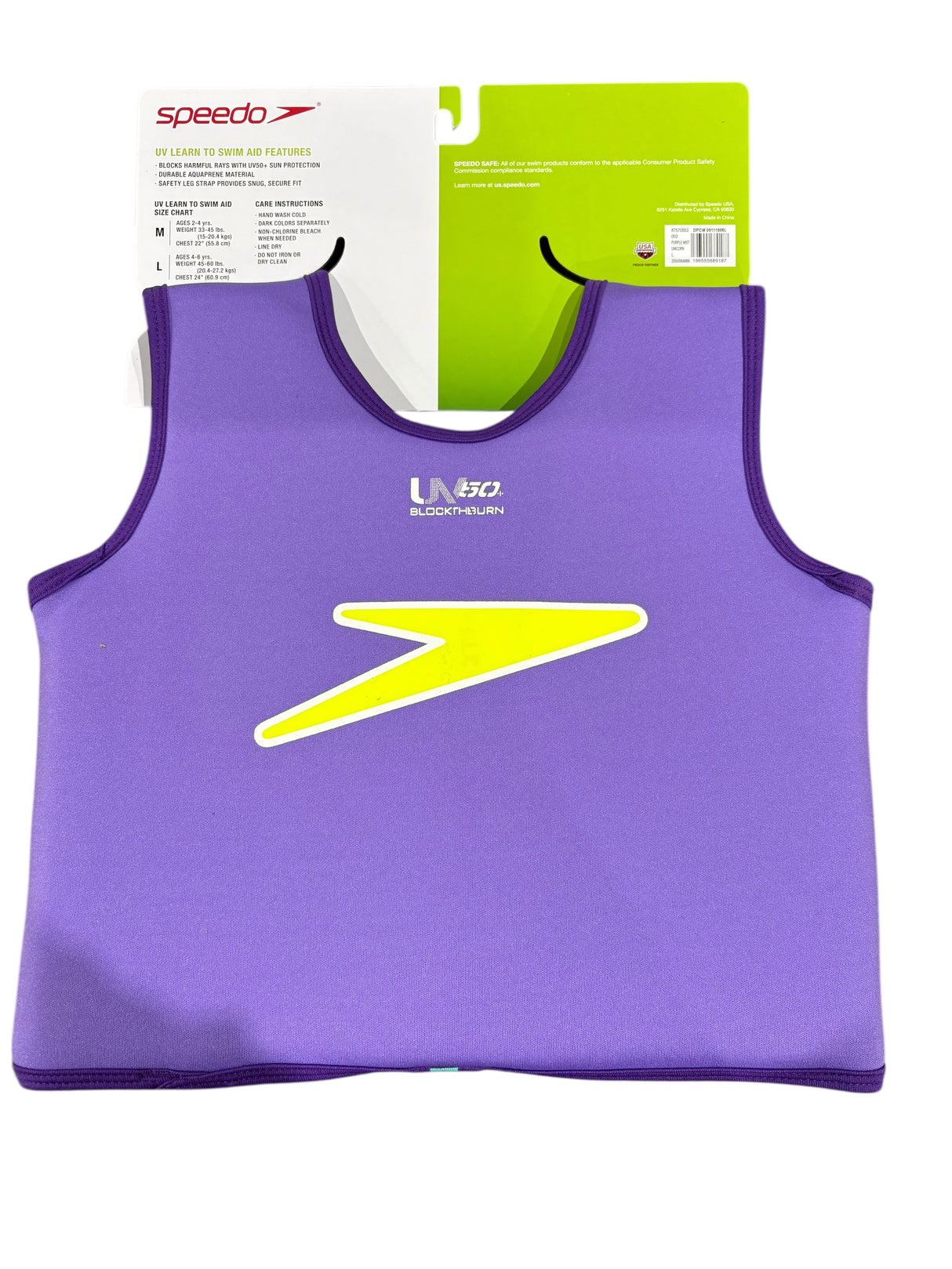 Speedo, Kids, Learn to Swim, Life Vest, Large, 4-6 years - Swim Vest - Freeman Liquidators - [product_description]