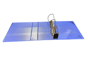 Staples, Heavy Duty, 5", 3 Ring, View, D Ring, Binder, Periwinkle