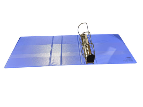 Staples, Heavy Duty, 5", 3 Ring, View, D Ring, Binder, Periwinkle