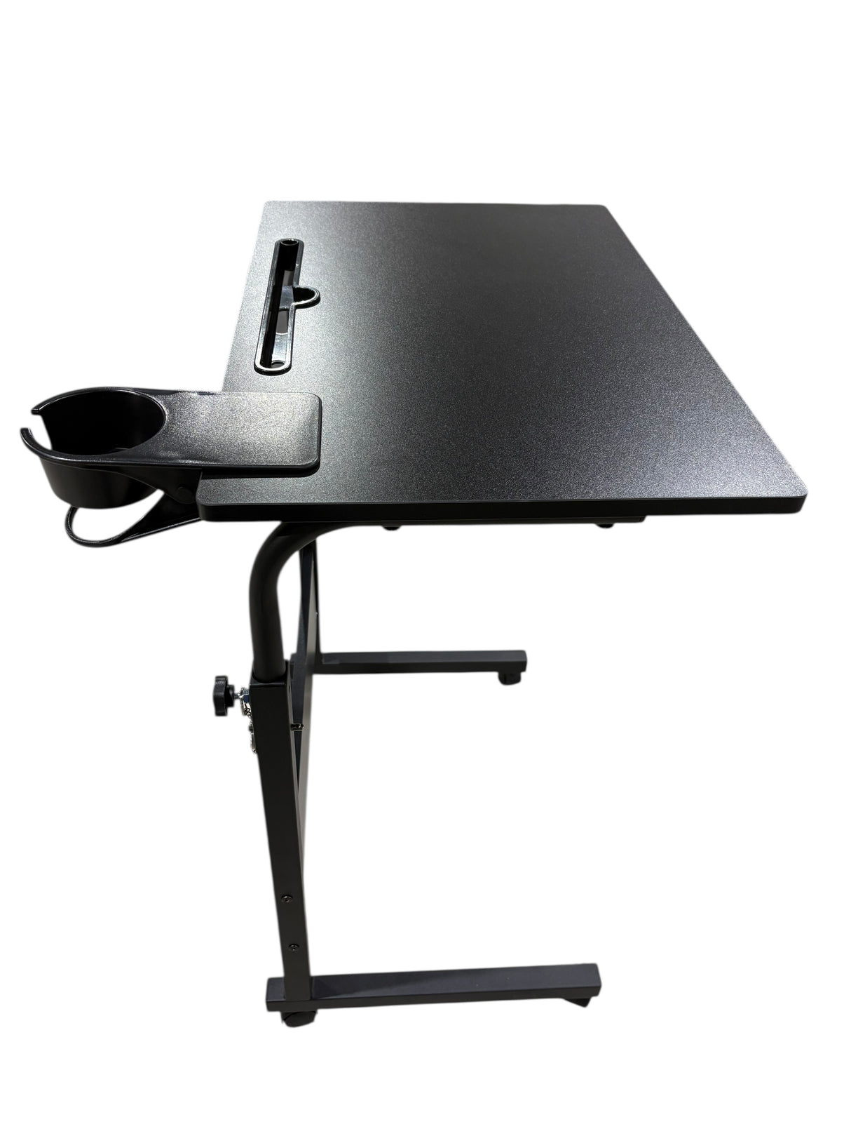 Klvied, Small, Standing Desk, Adjustable Height, Black, STORE PICKUP ONLY
