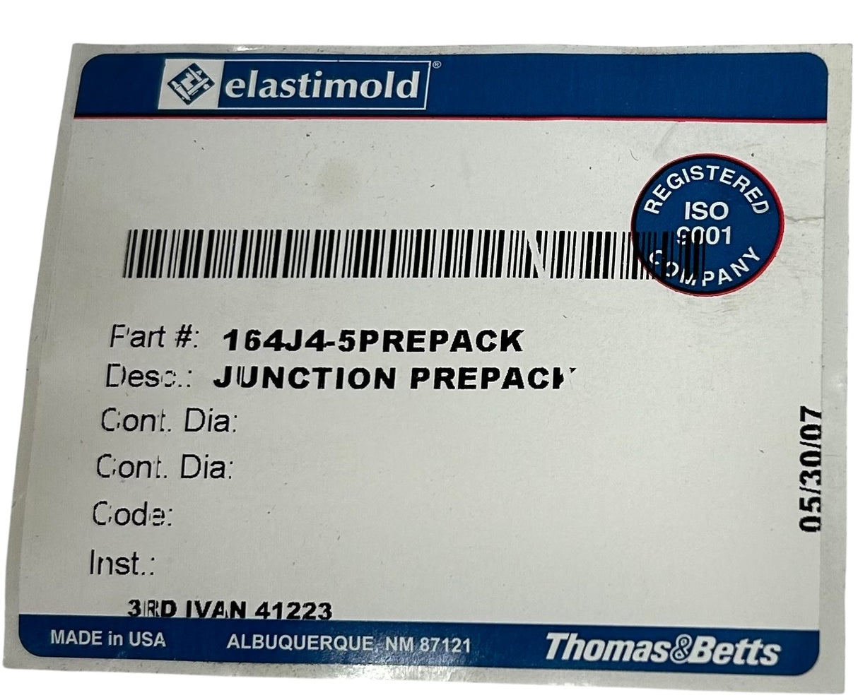 ELASTIMOLD, JUNCTION PREPACK, 164J4-5PREPACK - Image 2