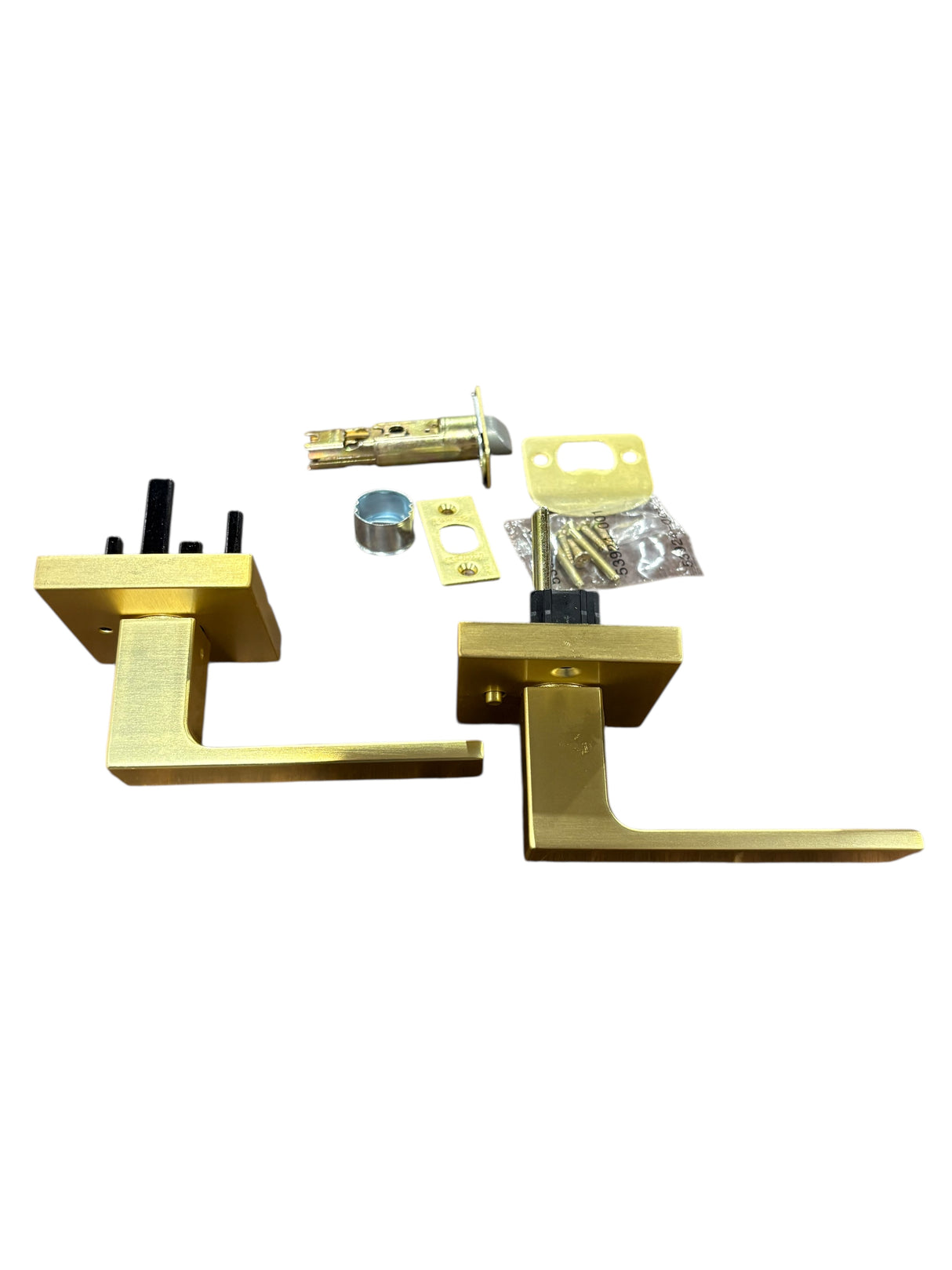 Kwikset, 97300-974, Singapore, Interior, Privacy Door Handle, Lock, Satin Brass