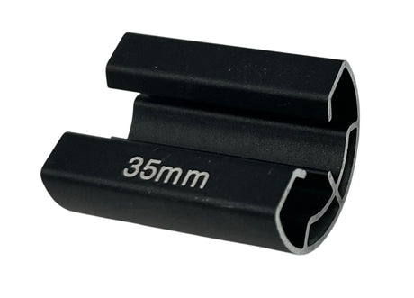 IronRidge UFO Stopper Sleeve — 35mm, Black (UFO‑STP‑35MM‑B1 Rev A, Pack of 125) - Image 2