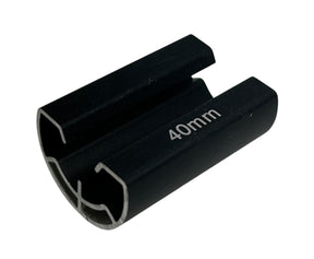 IronRidge, UFO Stopper Sleeve, 40mm, Black 245 Pack (UFO‑STP‑40MM‑B1 Rev A) - Image 2