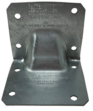Simpson Strong‑Tie HGAM10KTA, Gable Truss Clip, Wood‑to‑Masonry Bracket with Screws (10‑Pack) - Image 2