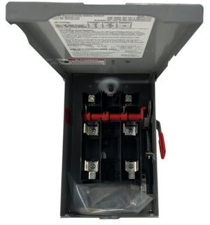 Siemens GF222NRA, 60A 2‑Pole General Duty Fusible Safety Switch, 240V, NEMA 3R Outdoor - Image 2
