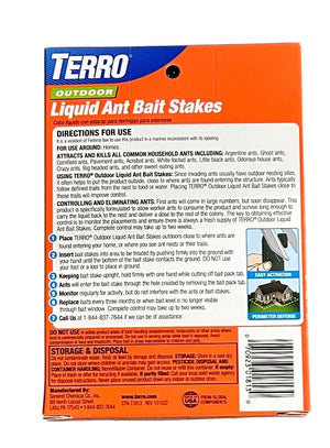 TERRO T1813 Outdoor Ready-to-Use Liquid Ant Bait Stake Ant Killer Trap - Kills Common Household Ants - Image 2