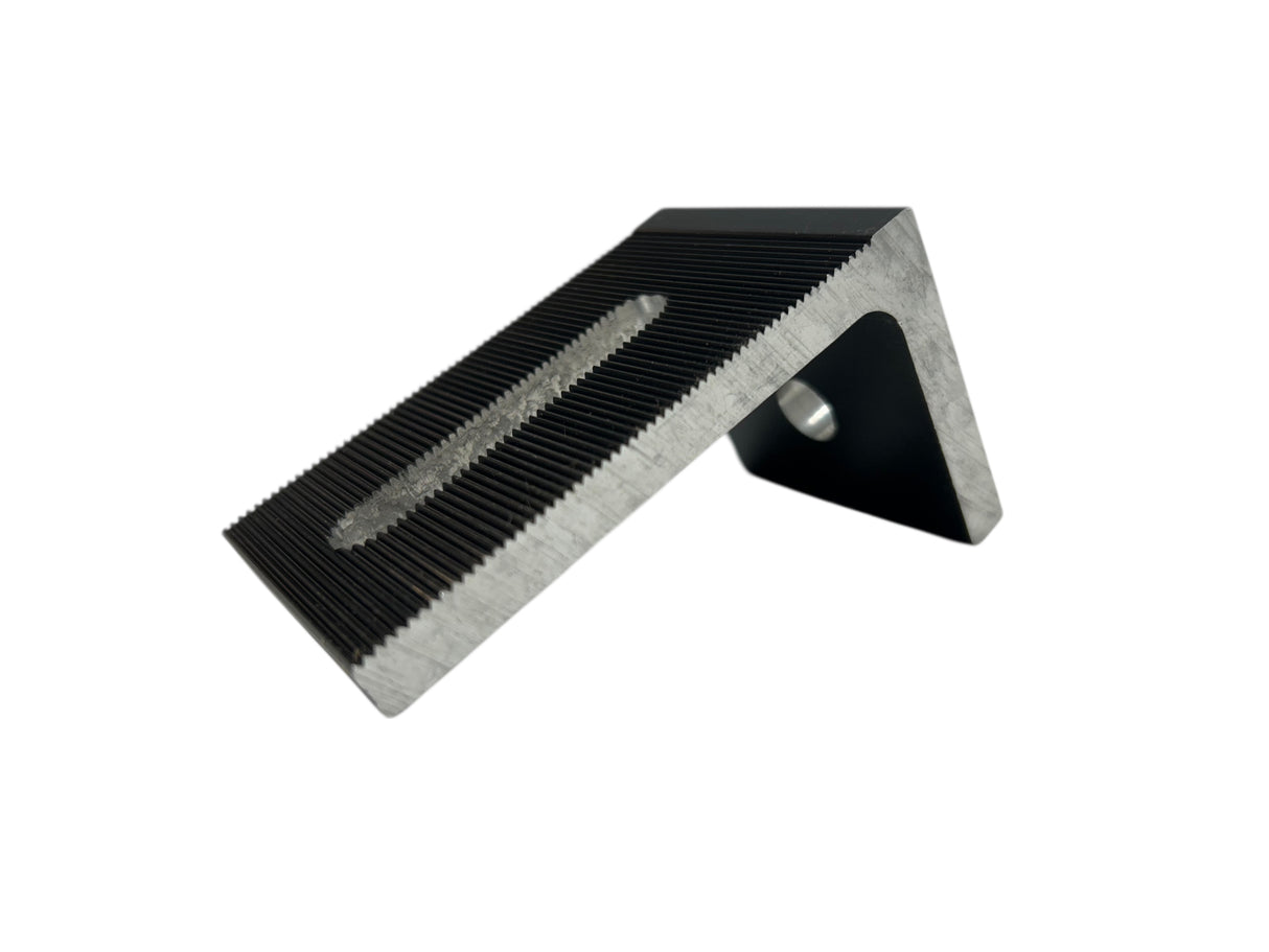 Quick Mount PV, QMC-LF-B-12, Single Slot, L-Foot, w/ Black Finish (12 units) - Image 2