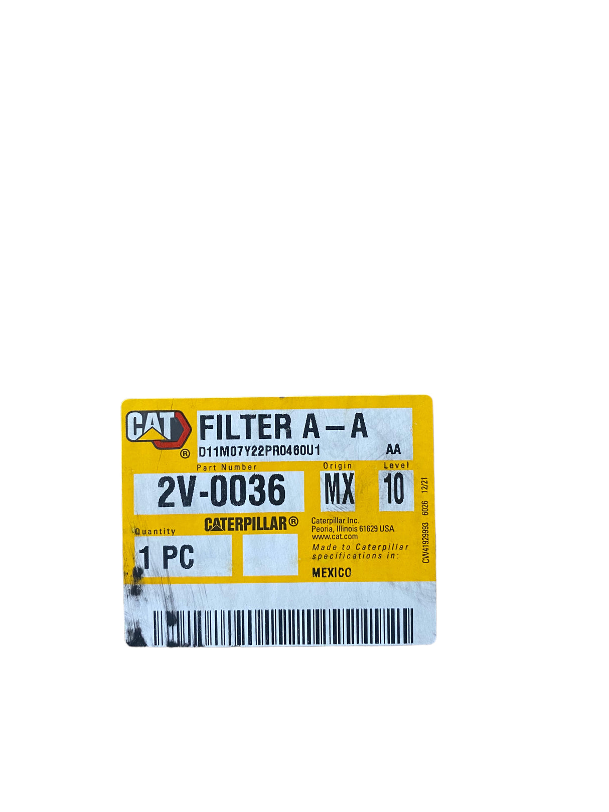 Caterpillar, 2V-0036, Cabin Air Filter - FreemanLiquidators - [product_description]