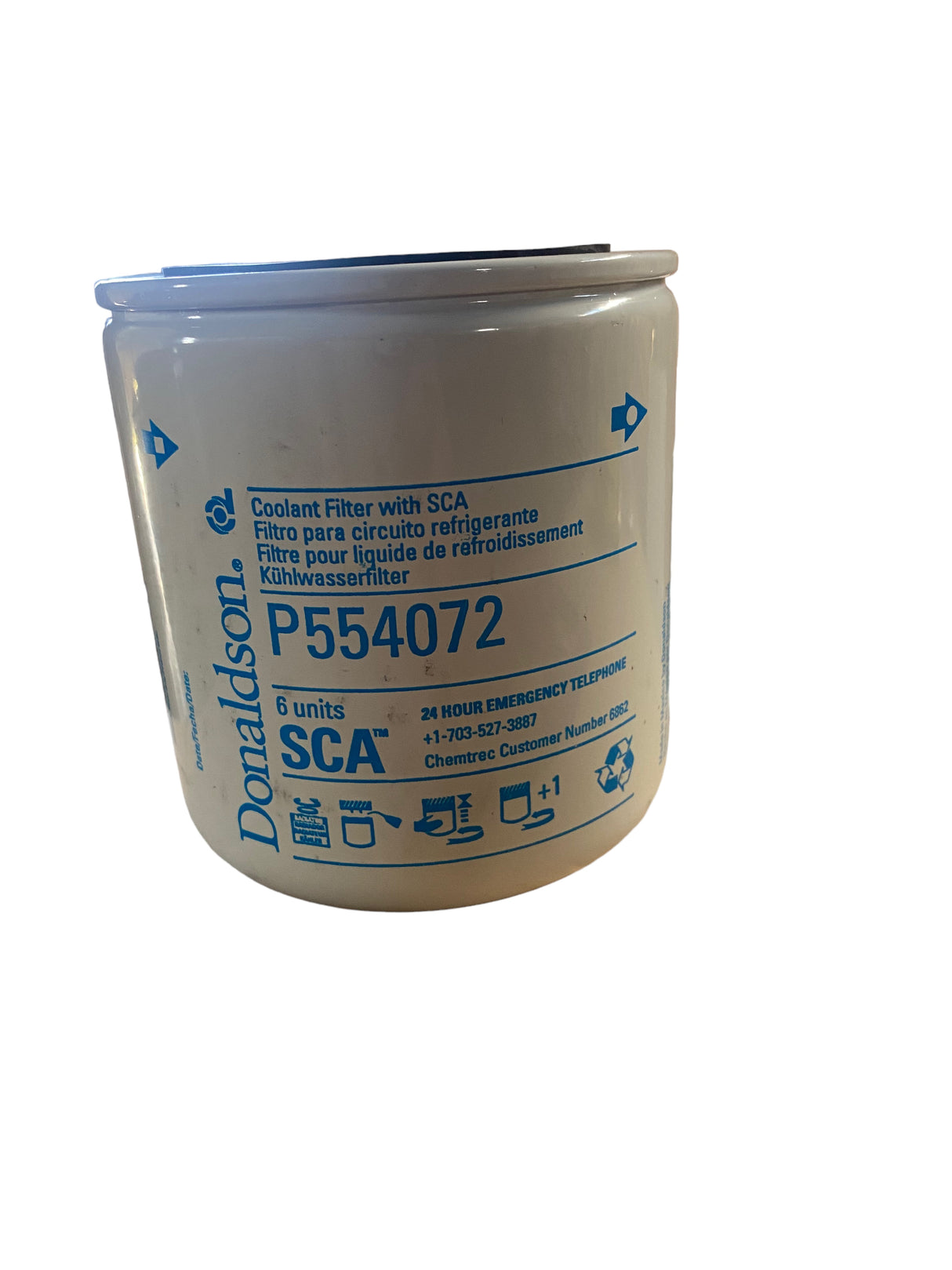 Donladson, P554072, COOLANT FILTER, SPIN-ON - FreemanLiquidators - [product_description]