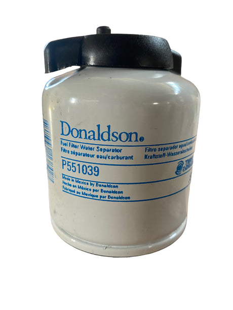 Donaldson, P551039, Spin On, Twist&Drain, Water Seperator, Fuel Filter - FreemanLiquidators - [product_description]