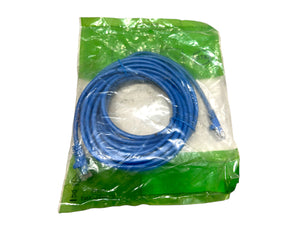 CAT5e Patch Cable, RJ45-RJ45, 24AWG Stranded, 568B, 20Ft, Blue - Freeman Liquidators