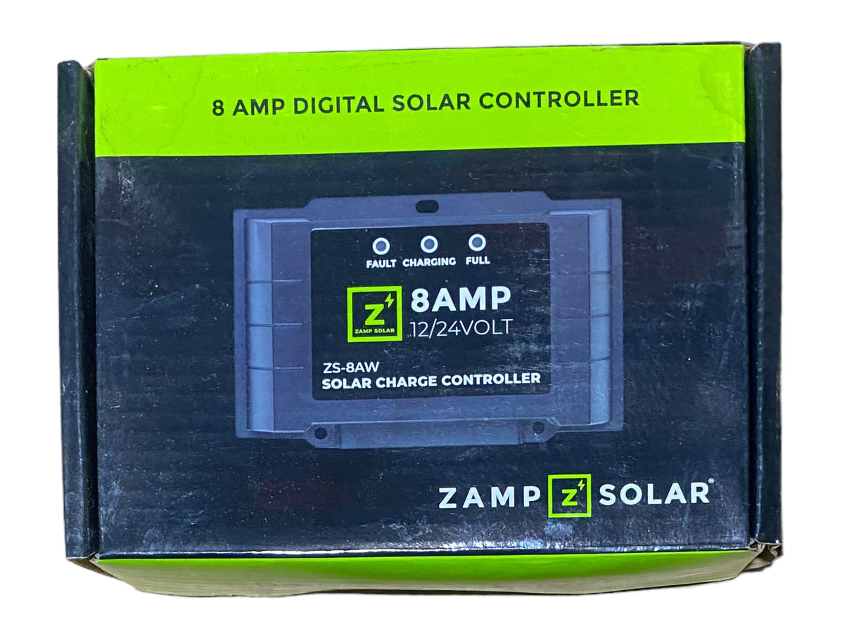 Zamp Solar, ZS-8AW, 8-Amp, Waterproof/Weatherproof, Solar Charge Controller - Freeman Liquidators