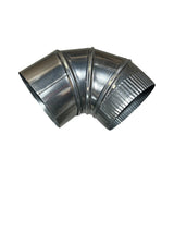 Heating & Cooling Products, 15008006, Adjustable Elbow, 8 in, 90 deg, 26 ga, Galvanized, Steel (Copy) - Freeman Liquidators