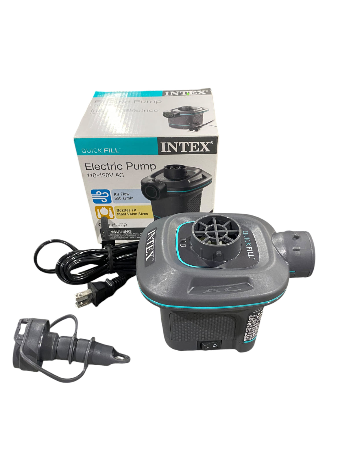 Intex, Quick-Fill, 120 Volt, AC, Electric, Pump - Freeman Liquidators