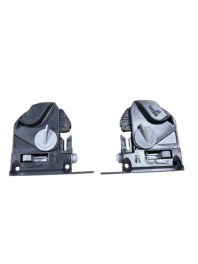 Hettich, 9218979, Quadro V6 4D Front Fixing Clip Set for 1/2" Material (10 Sets) - Freeman Liquidators