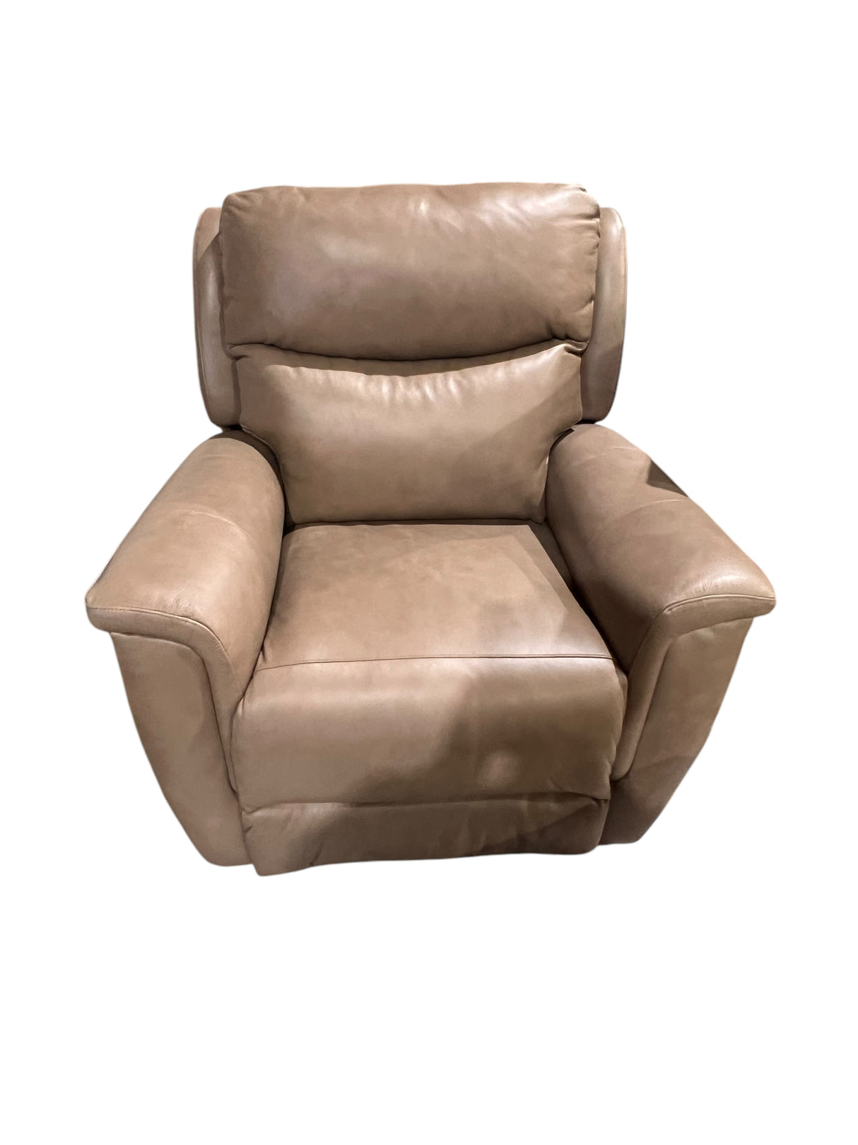 Tan Leather, Power Recliner, In-Store Pickup Only