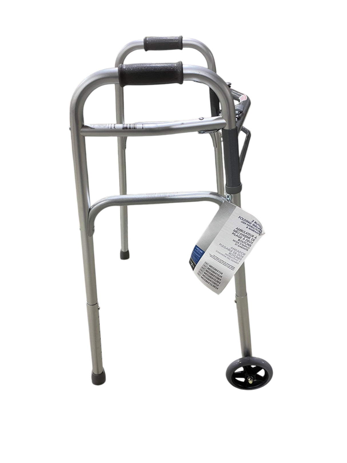 Guardian, Two Button, Folding, Walker - Freeman Liquidators