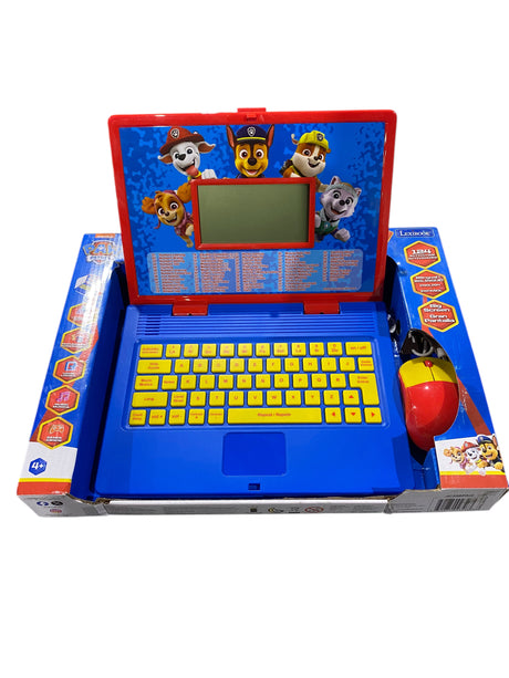 Lexibook, Paw Patrol, Educational, Bilingual, Laptop, Spanish/English, Toy, 124 Activities, Learn, Play, Games, Music