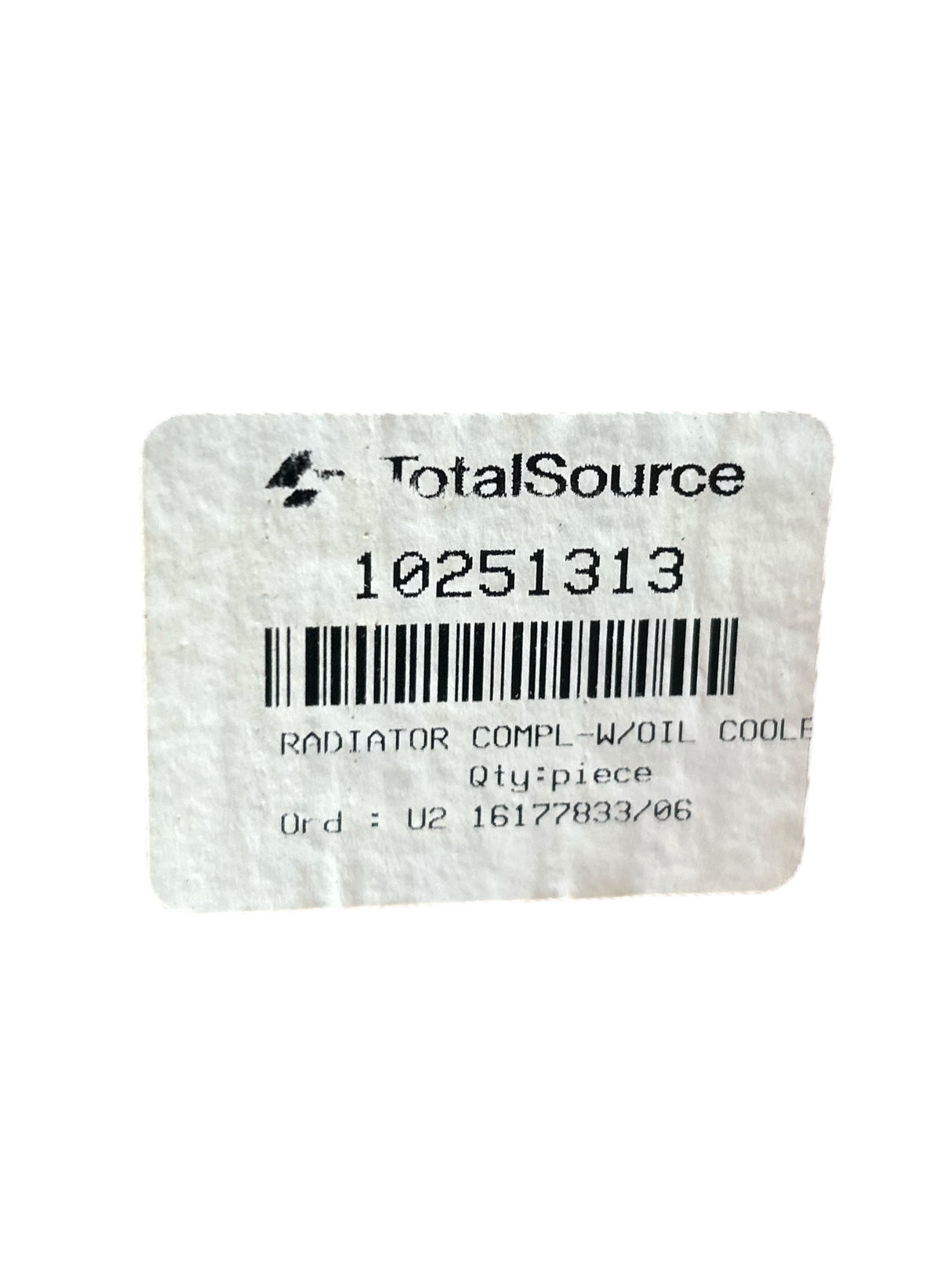 TotalSource, 10251313, Radiator - Freeman Liquidators