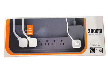 Redagod, Power Strip, Cable, Management, Box, Surge Protector, Black - Freeman Liquidators