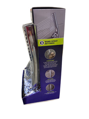 Waterpik, HairWand, Spa, System, Dual, Showerhead, Handheld, Wand, PowerPulse, Massage, Chrome - Freeman Liquidators