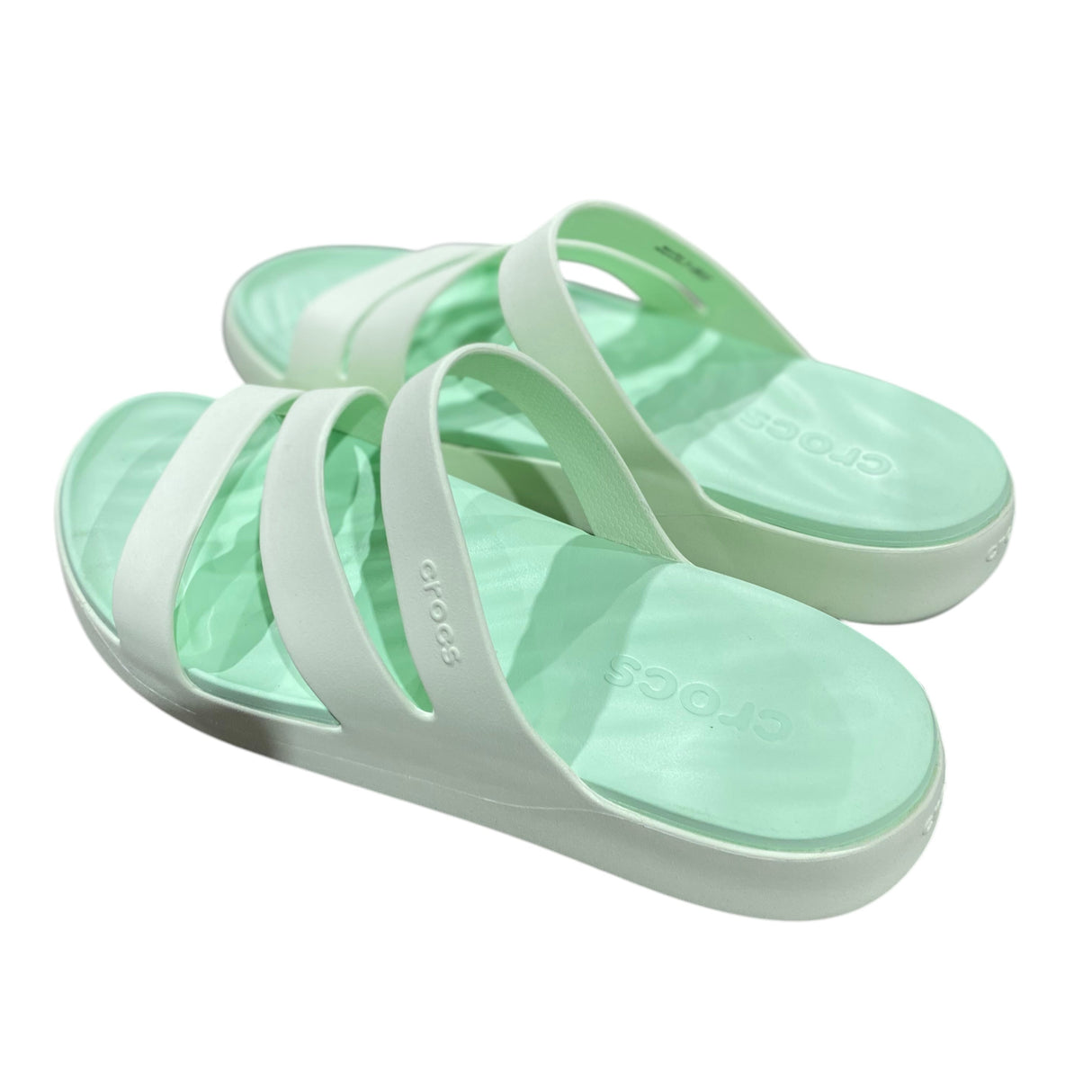 Crocs, Women's, Getaway, Casual, Strappy, Sandals, Jade Tint - Freeman Liquidators