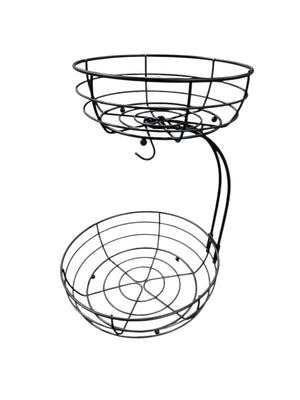 Bextsrack, 2-Tier, Countertop, Fruit Basket, Bowl, Banana Hanger - Freeman Liquidators - [product_description] - KITCHENWARE