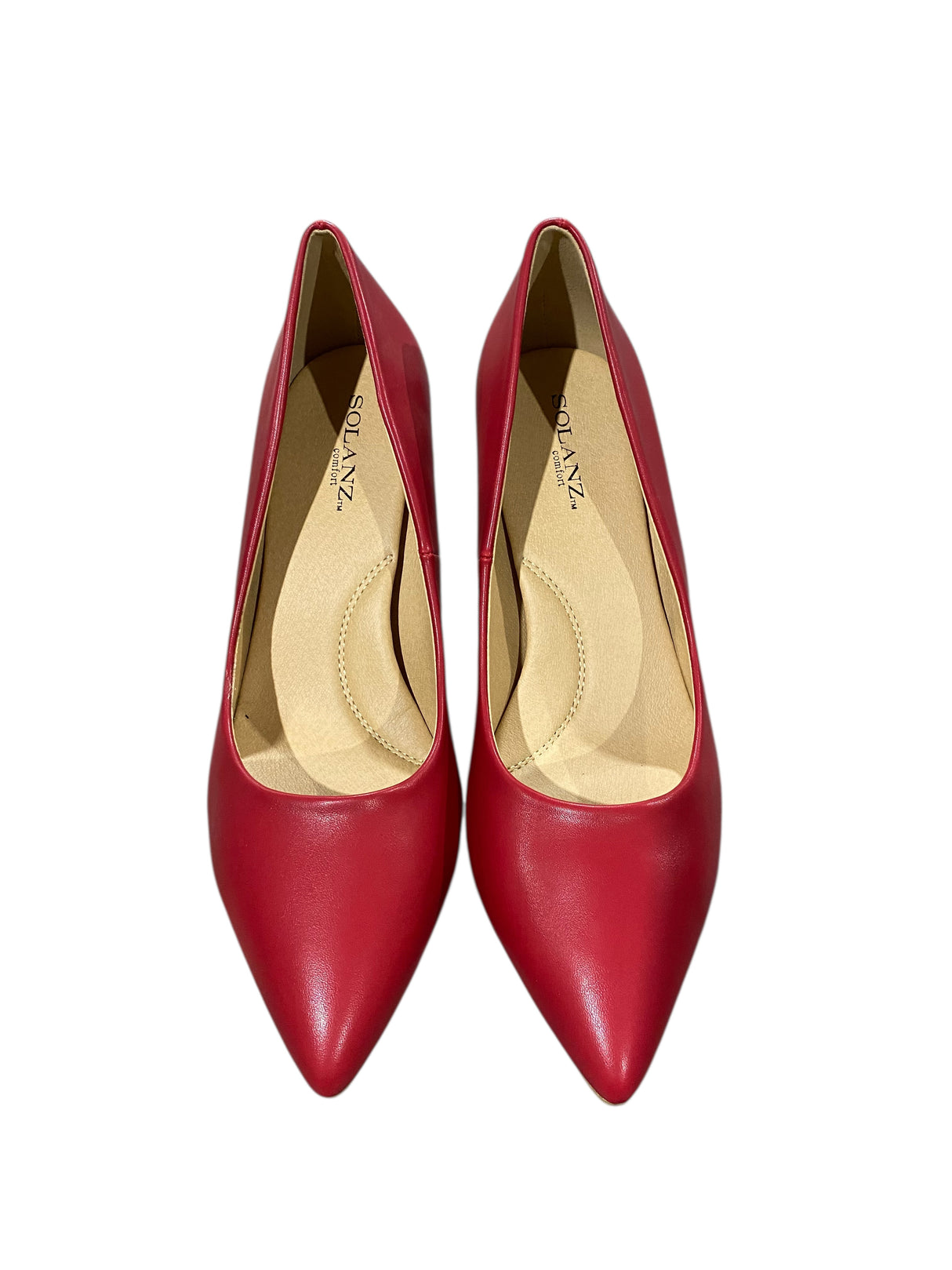 Solanz, Women's, Coen Pumps, Red, Size 11, DAMAGED BOX - Freeman Liquidators - [product_description] - Women's Shoes