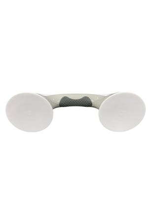 Safe-er-Grip, Suction Cup, Grab Bar, Bathtub & Shower, White, Grey, 12" - Freeman Liquidators - [product_description] - Grab Bars