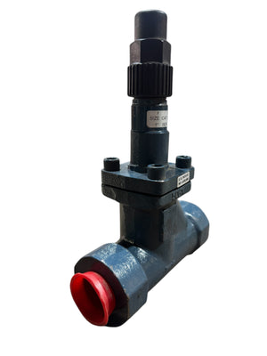 Hansen, GSB101C, 1 Shut-off Valve, Globe, Bolted Bonnet, T-Style, Socket Weld - Freeman Liquidators - [product_description] - Shut Off Valves