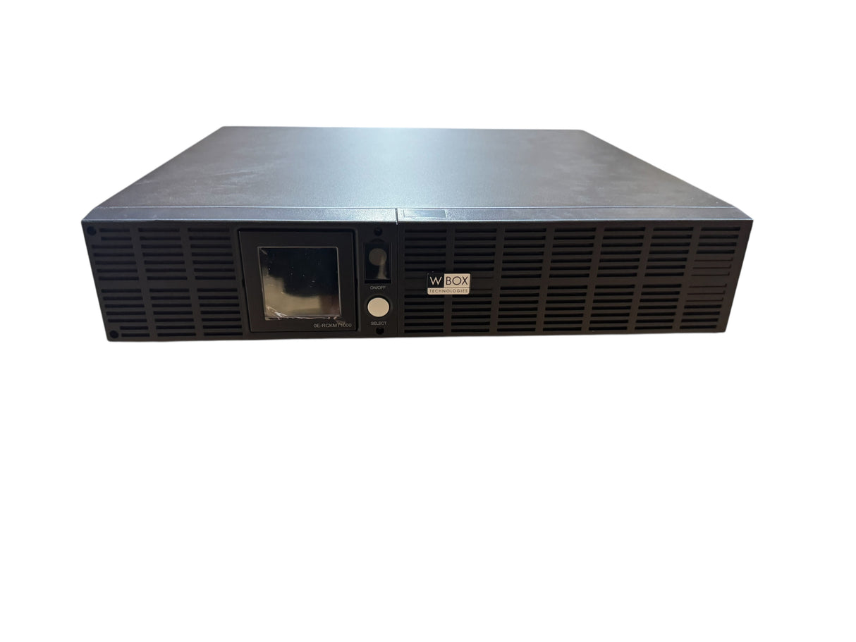 WBOX Technologies, 0E-RCKMT1000, 1000VA/700W, Interactive Rackmount UPS
