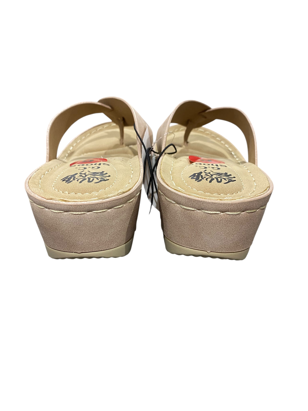 Good Choice, Women's, Dafni, Wedge Sandal, Natural - Freeman Liquidators - [product_description] - Women's Shoes