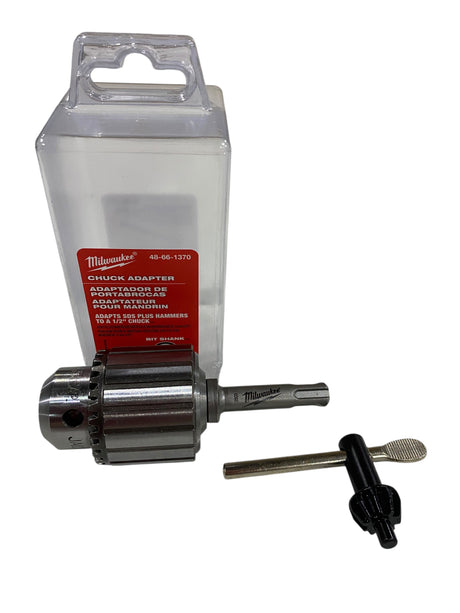 Milwaukee, SDS/Chuck Adapter Kit, 48-66-1370