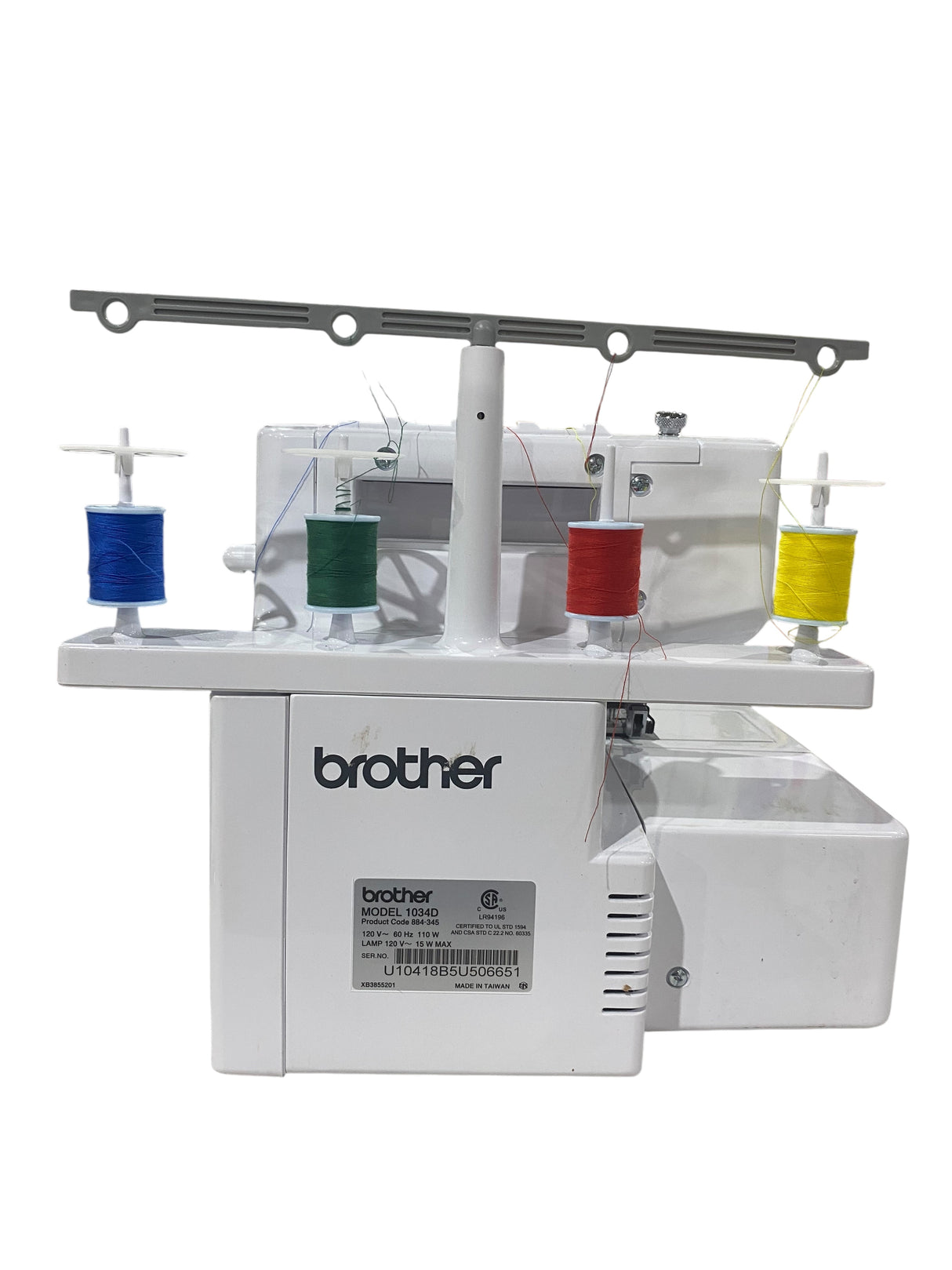Brother Serger, 1034D, Heavy Duty, Metal Frame, Overlock Machine - Freeman Liquidators - [product_description] - Overlock Machine