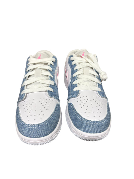 Jordan, Youth, 1 Low SE, GS, Denim, Sequin - Kids Shoes - Freeman Liquidators - [product_description]